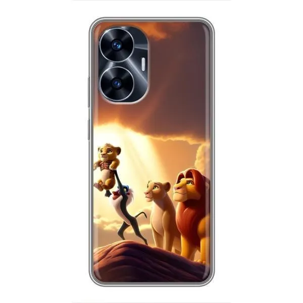 Чохол з принтом «Сімба на презентації» для Realme C55