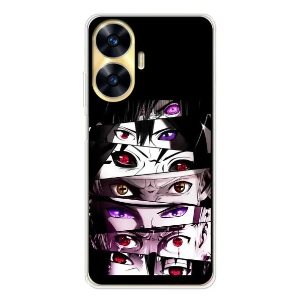 Чехол с принтом «Глаза Anime» для Realme C56