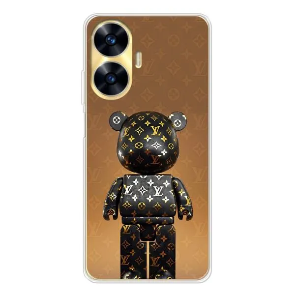 Чехол с принтом «Bearbrick» для Realme C56