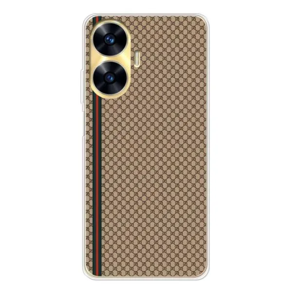 Чехол с принтом «Гуччи полоса» для Realme C56