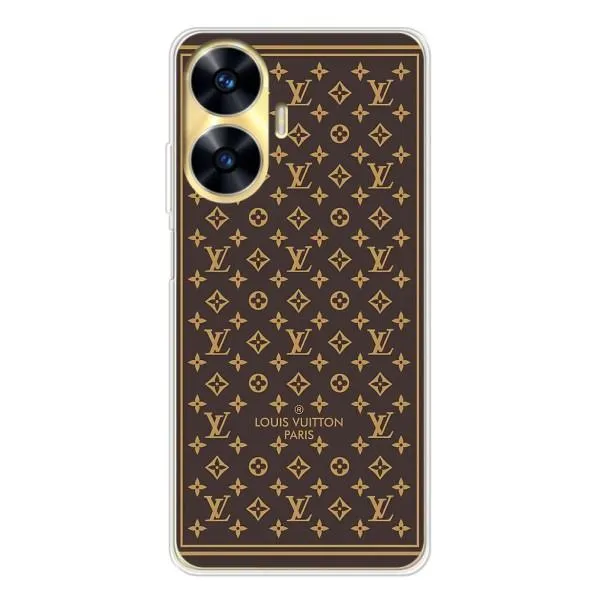 Чехол с принтом «обои LV» для Realme C56