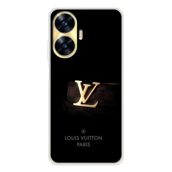 Чехол с принтом «ремешок LV» для Realme C56
