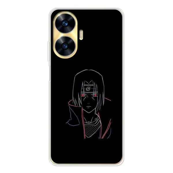 Чехол с принтом «силуэт Итачи» для Realme C56