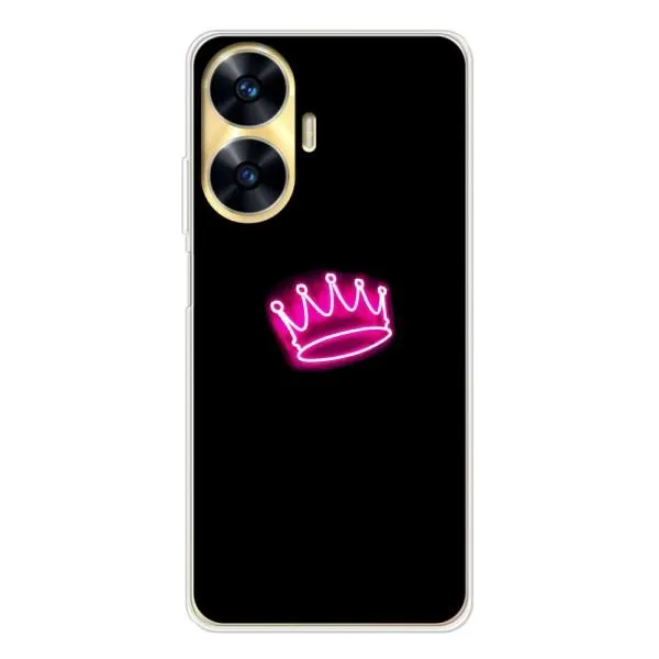Чехол с принтом «Яркая корона» для Realme C56