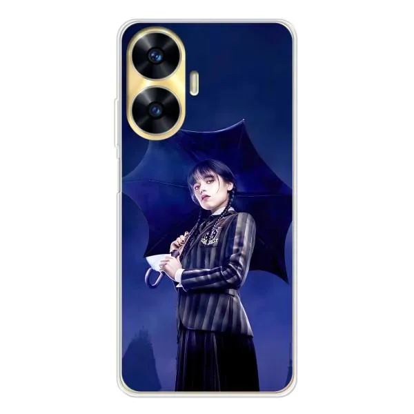 Чехол с принтом «Венсдей» для Realme C56