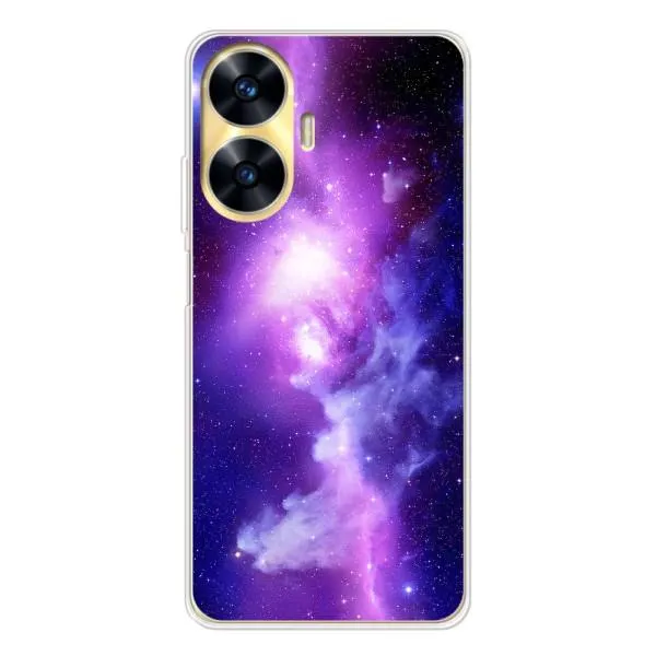Чехол с принтом «Галактика» для Realme C56