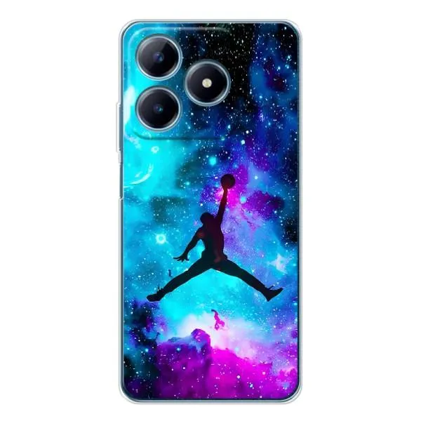 Чехол с принтом «Яркий Джордан» для Realme C61
