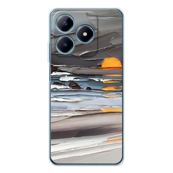 Чехол с принтом «Пастель» для Realme C61