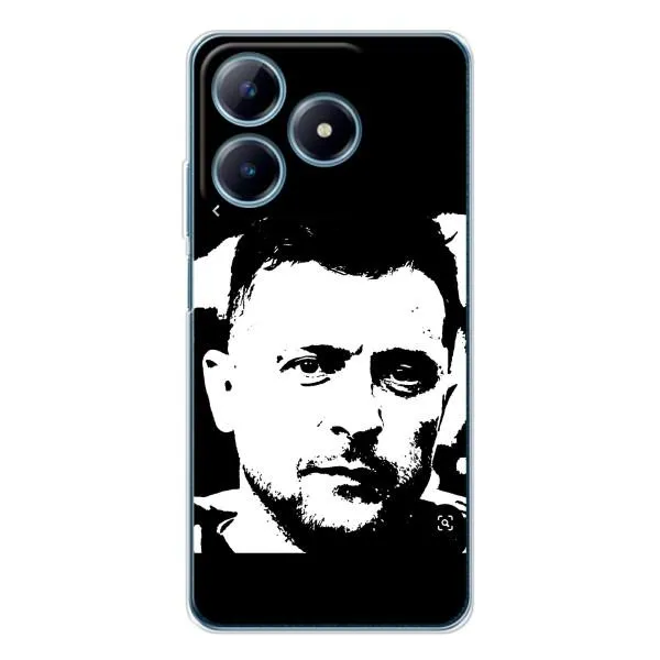 Чехол с принтом «Зеленский АРТ» для Realme C61 Чехол с принтом «Зеленский АРТ» для Realme C61
