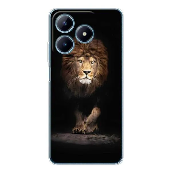 Чехол с принтом «Лев» для Realme C61 Чехол с принтом «Лев» для Realme C61