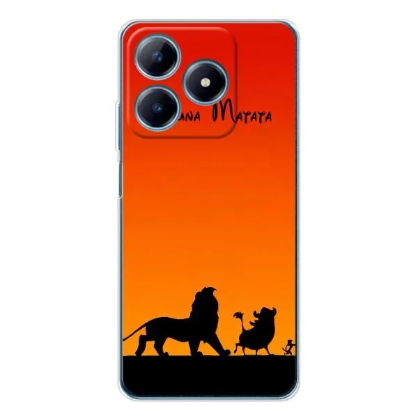 Чохол з принтом «Акуна Матата закат» для Realme C61