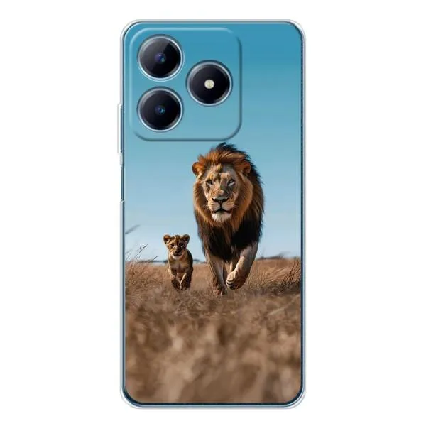 Чохол з принтом «Мусафа та Сімба» для Realme C61