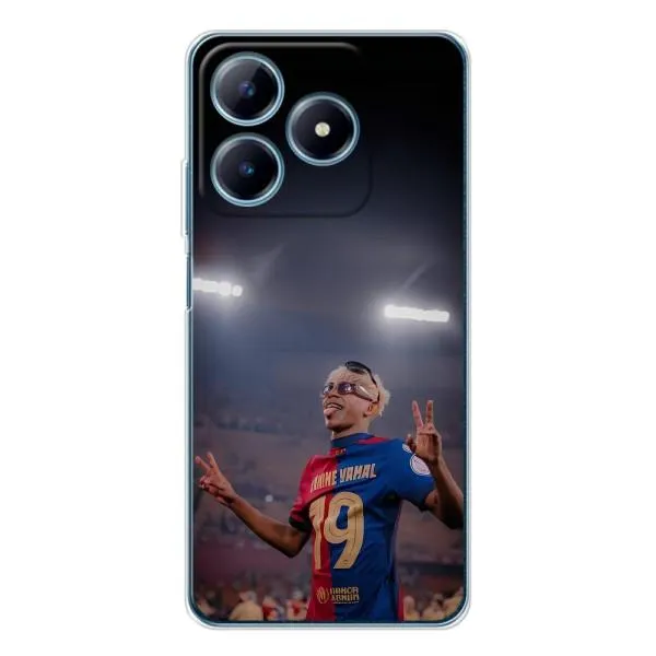 Чехол с принтом «Ямаль на стадионе» для Realme C61
