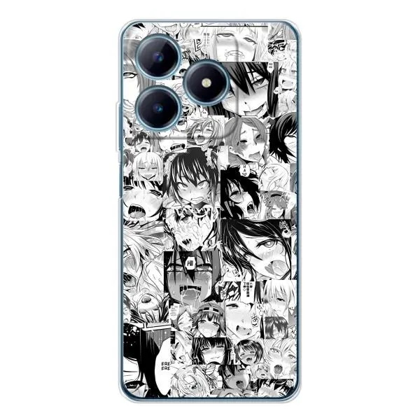 Чохол з принтом «Ahegao manga» для Realme C63 4G