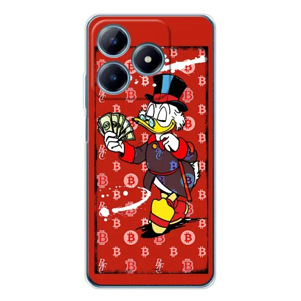 Чехол с принтом «Scrooge MagDag» для Realme C63 4G