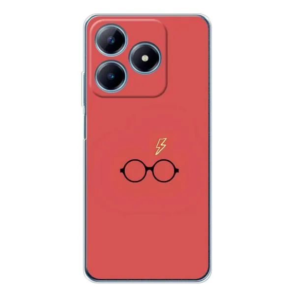 Чехол с принтом «шрам и очки» для Realme C63 4G