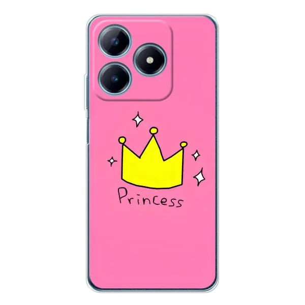 Чохол з принтом «Princess» для Realme C63 4G
