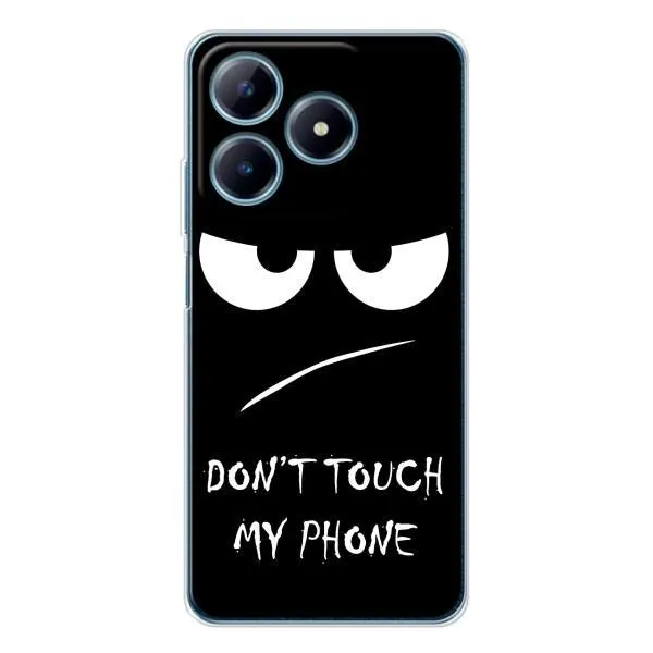 Чехол с принтом «Dont Touch» для Realme C63 4G