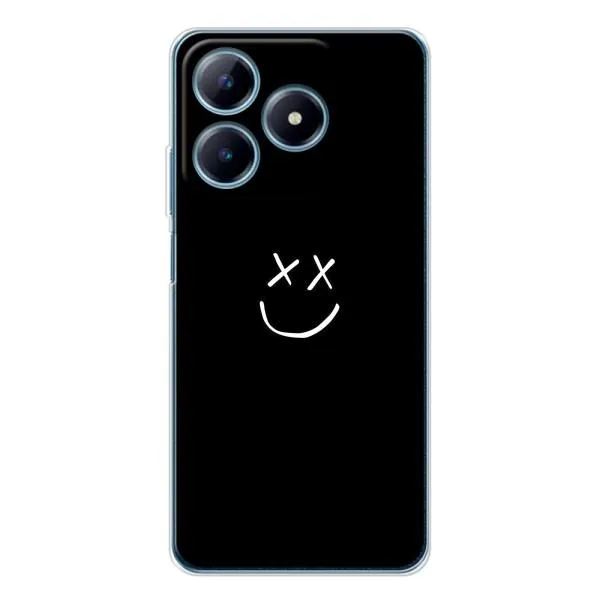Чехол с принтом «Смайл» для Realme C63 4G