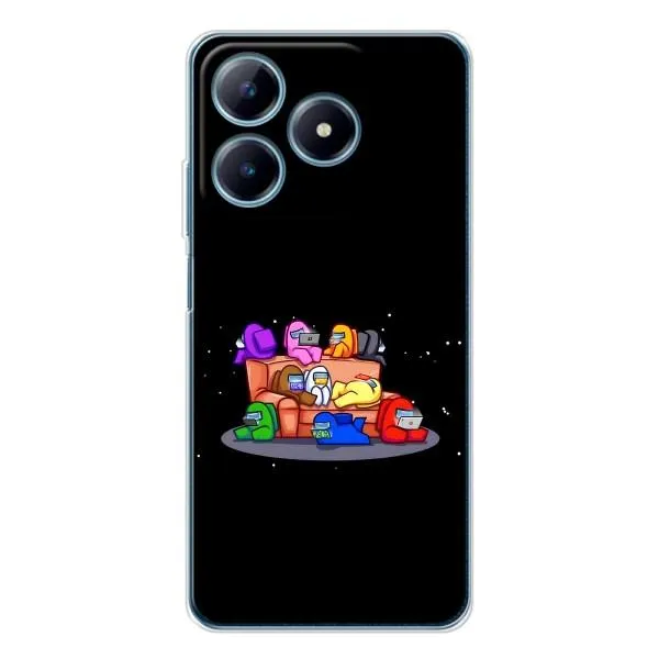 Чехол с принтом «Амонг-ас» для Realme C63 4G