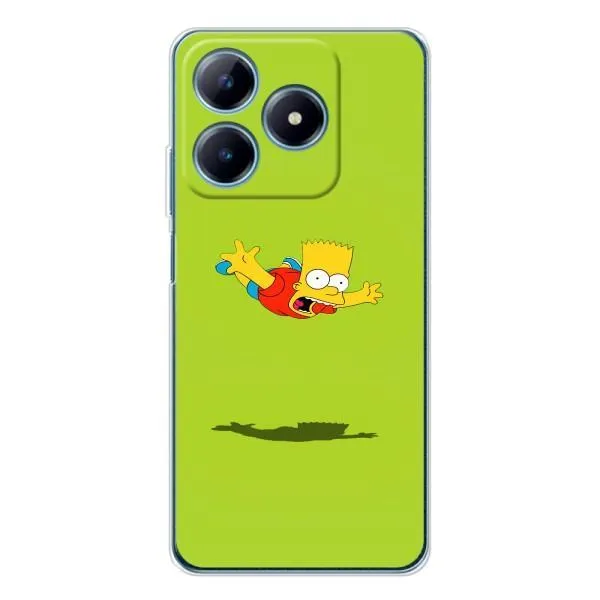 Чехол с принтом «Барт Симпсон» для Realme C63 4G