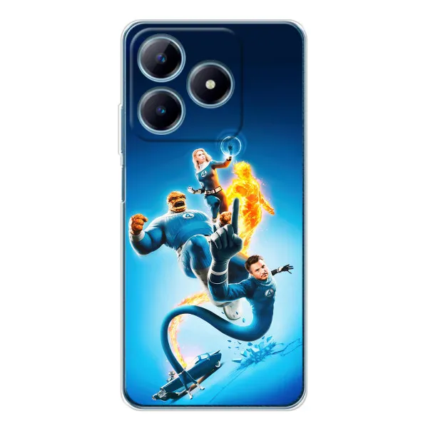 Чохол з принтом «Герої Фантастична Четвірка» для Realme C63 4G