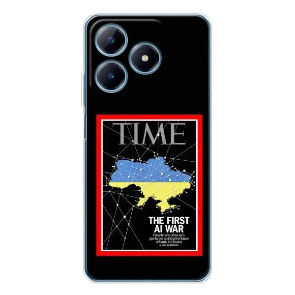 Чехол с принтом «TIME Ukraine» для Realme C63 4G