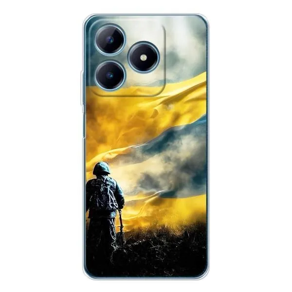Чехол с принтом «Война» для Realme C63 4G