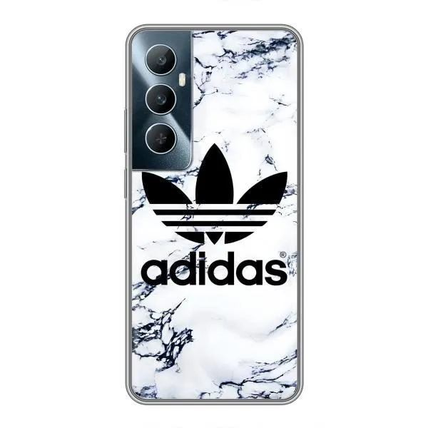 Чехол с принтом «Адидас на мраморе» для Realme C65