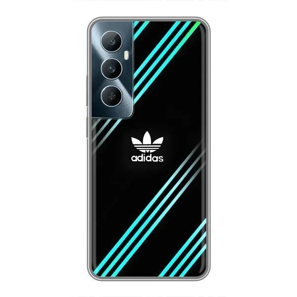 Чехол с принтом «Адидас с полосами» для Realme C65