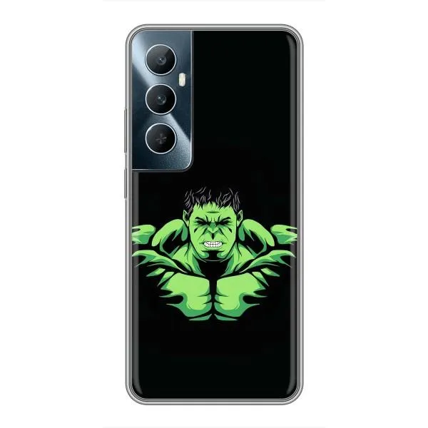 Чехол с принтом «Зелёный Халк» для Realme C65