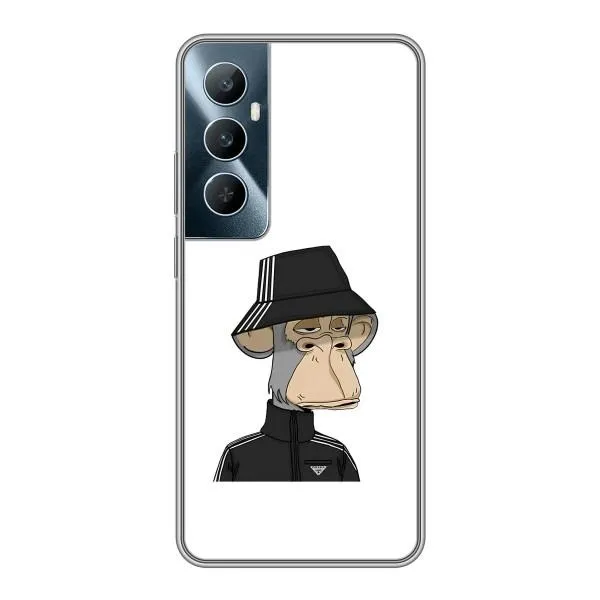 Чехол с принтом «обезьяна NFT Adidas» для Realme C65