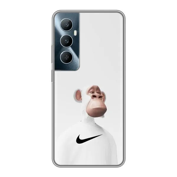 Чехол с принтом «обезьяна NFT Nike» для Realme C65
