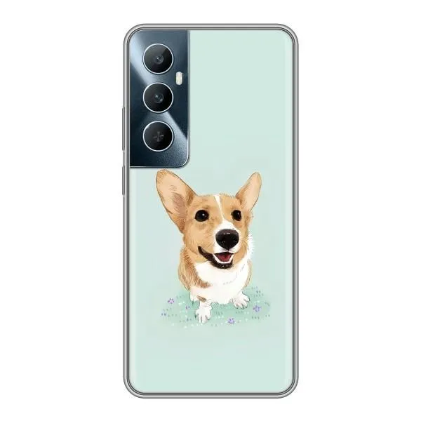 Чехол с принтом «Корги» для Realme C65