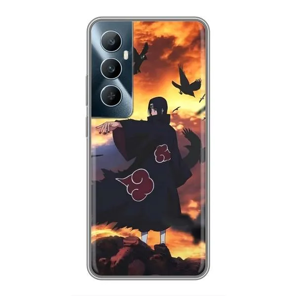 Чехол с принтом «Итачи с воронами» для Realme C65