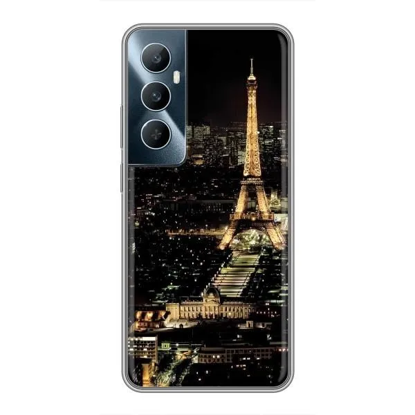 Чехол с принтом «Ночной Париж» для Realme C65