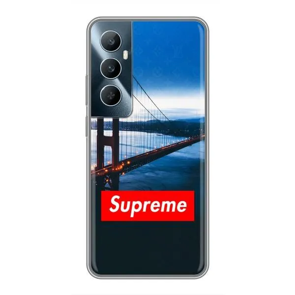 Чехол с принтом «Стиль Supreme» для Realme C65 Чехол с принтом «Стиль Supreme» для Realme C65