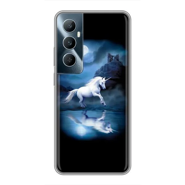 Чехол с принтом «Единорог» для Realme C65 Чехол с принтом «Единорог» для Realme C65