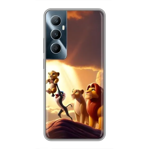 Чохол з принтом «Сімба на презентації» для Realme C65