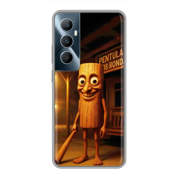Чехол с принтом «Тунг тунг сахур» для Realme C65 Чехол с принтом «Тунг тунг сахур» для Realme C65