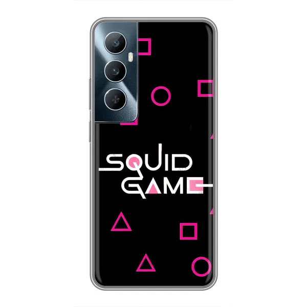 Чехол с принтом «Паттерн Игра кальмара» для Realme C65