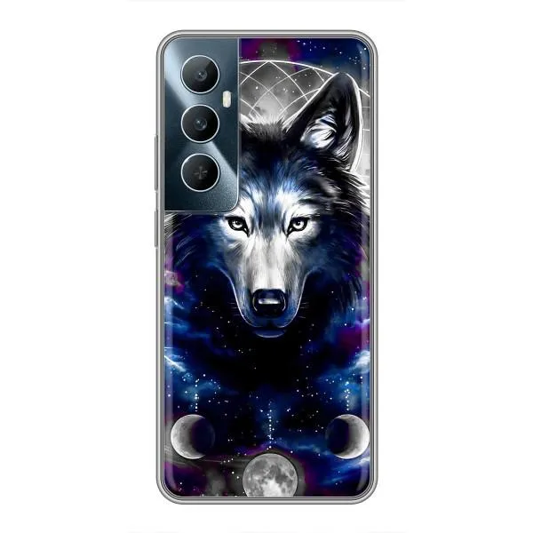 Чехол с принтом «Волк» для Realme C65