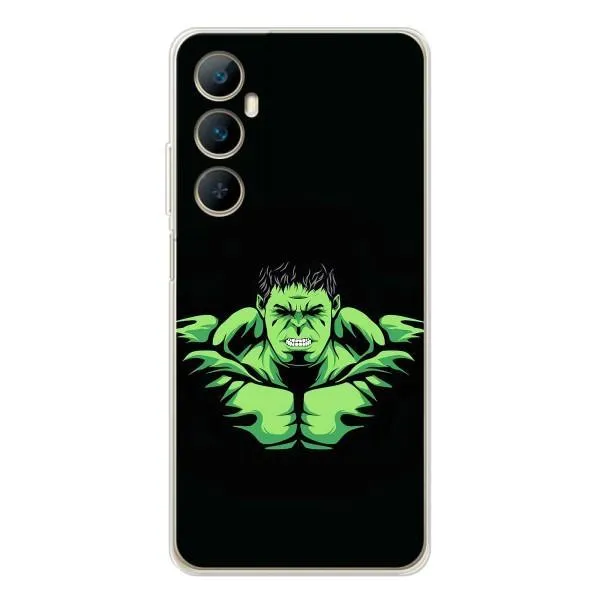 Чехол с принтом «Зелёный Халк» для Realme C66