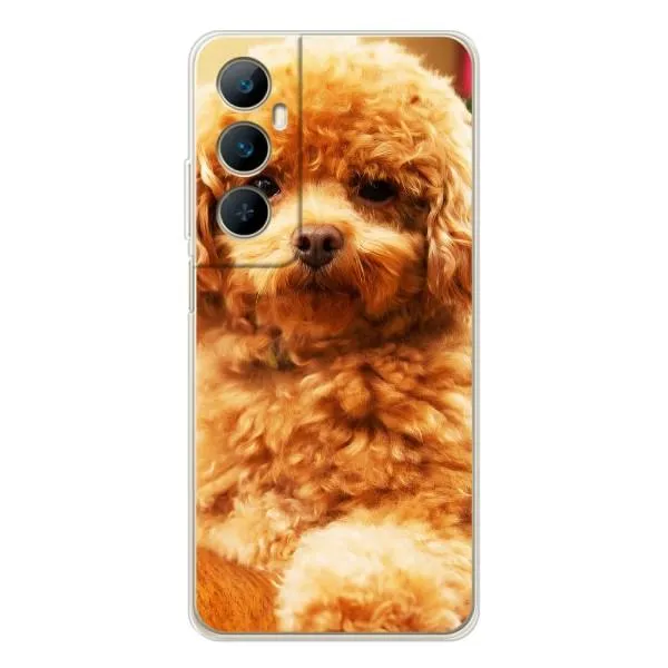 Чехол с принтом «Щенок Бишон» для Realme C66