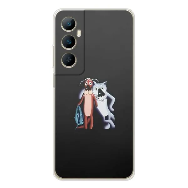Чехол с принтом «Шо опять» для Realme C66