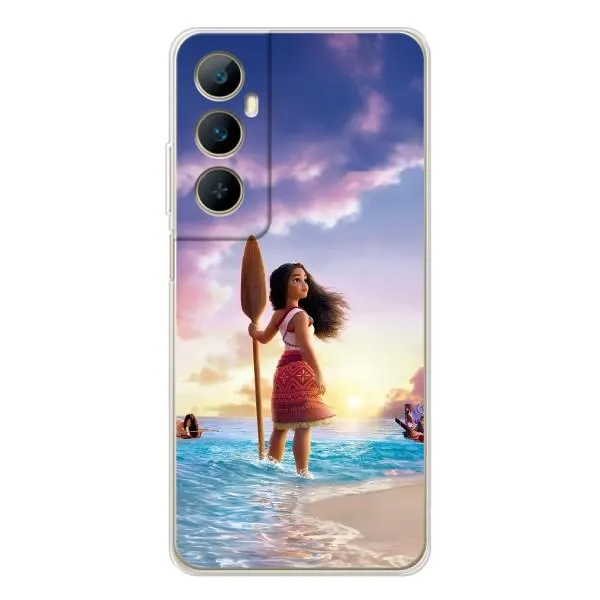 Чехол с принтом «Моана с веслом» для Realme C66