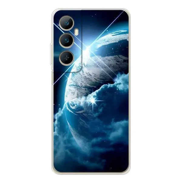 Чехол с принтом «Земля с космоса» для Realme C66