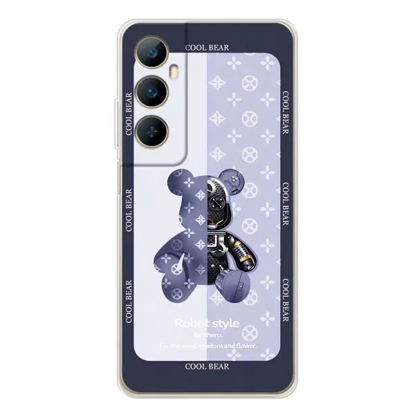 Чехол с принтом «Медвежонок LV» для Realme C66