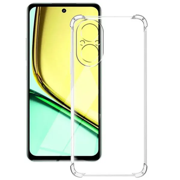 TPU чохол GETMAN Ease logo посилені кути Full Camera для Realme C67 4G — Прозорий — фото 2 TPU чохол GETMAN Ease logo посилені кути Full Camera для Realme C67 4G — Прозорий — фото 2