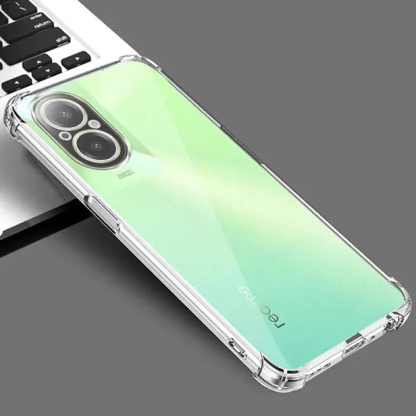 TPU чохол GETMAN Ease logo посилені кути Full Camera для Realme C67 4G — Прозорий — фото 5 TPU чохол GETMAN Ease logo посилені кути Full Camera для Realme C67 4G — Прозорий — фото 5